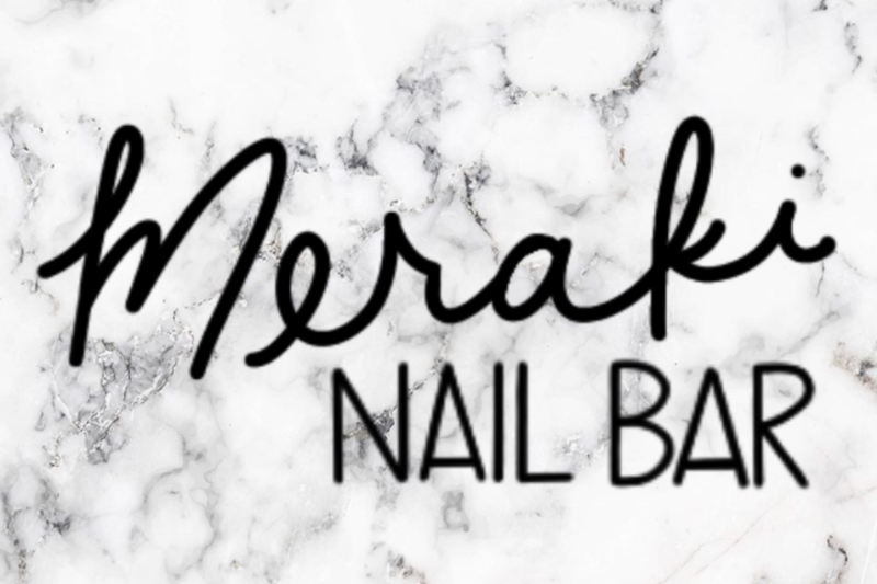 Logo for Meraki Nail Bar in Frankfort, Illinois